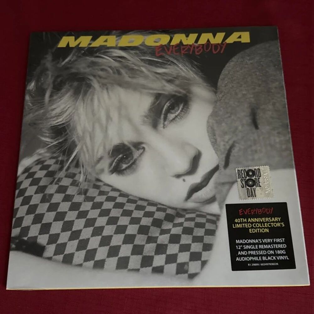 Madonna – Everybody – 40th Anniversary 12-inch Vinyl – New